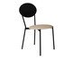 Cadeira Vintage Elipse Areia Light City Preto, black | WestwingNow