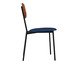 Cadeira Vintage Retrô Azul Jeans City Caramelo, blue | WestwingNow