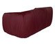 Sofá Drapê 3 Lugares Veludo Bordô, multicolor | WestwingNow
