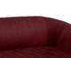 Sofá Drapê 3 Lugares Veludo Bordô, multicolor | WestwingNow