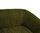 Sofá Drapê  Veludo Verde Oliva, multicolor | WestwingNow