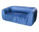 Sofá Drapê  Veludo Azul, multicolor | WestwingNow