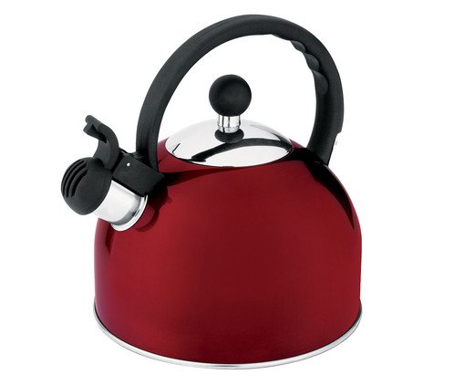 Chaleira com Apito Hercules Vermelho, red | WestwingNow