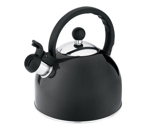 Chaleira com Apito Fixo Hercules Preto, black | WestwingNow
