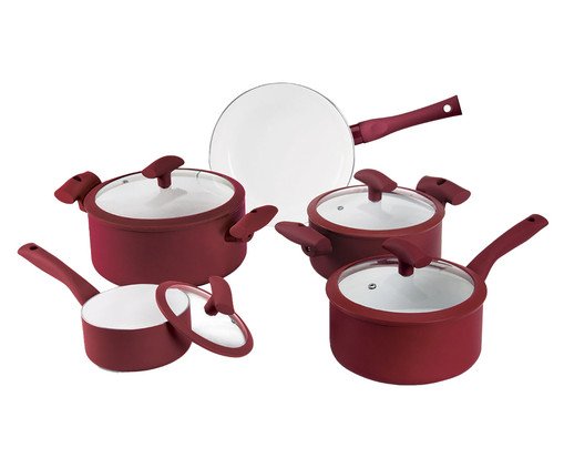 Jogo de Panela Hercules Vermelho, red | WestwingNow