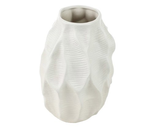 Vaso Decorativo Slit Branco Fosco, white | WestwingNow