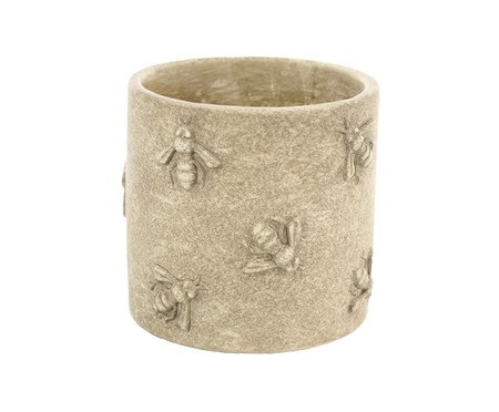 Cachepot Bees Marrom Pequeno | Westwing