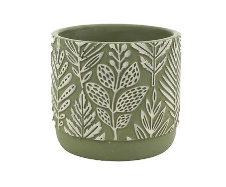 Cachepot Foliage Verde Pequeno | Westwing