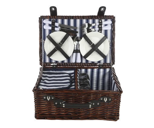 Jogo de Piquinique Vintage, brown | WestwingNow
