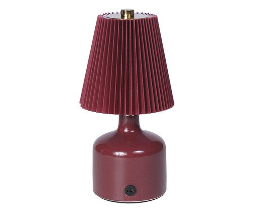 Luminária de Mesa Tinny Vinho, red | WestwingNow