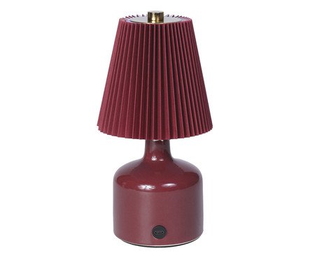 Luminária de Mesa Tinny Vinho | Westwing