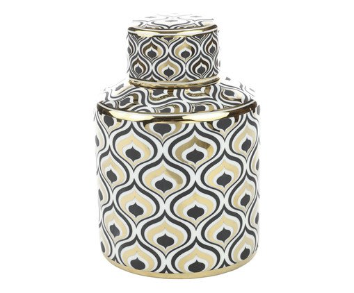 Potiche Decorativo Redondo Delilah Iii, grey | WestwingNow