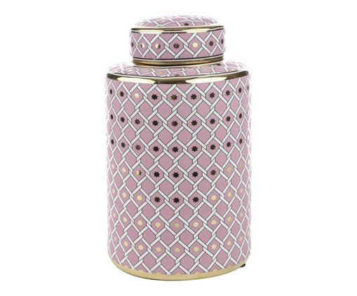 Potiche Decorativo Redondo Holly Ii, pink | WestwingNow