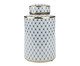 Potiche Decorativo Redondo Lily Ii, blue | WestwingNow