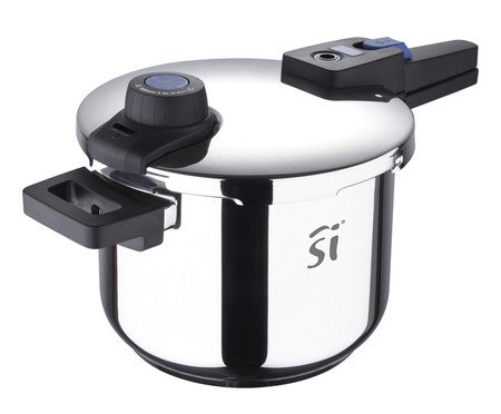 Panela de Pressão em Aço Inox Sí - 6 L | Westwing