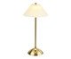 Luminária de Mesa Pliss Dourado e Branco, gold | WestwingNow