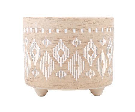 Cachepot Winny Bege Pequeno | Westwing