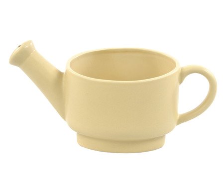 Cachepot Regador Amarelo Claro | Westwing
