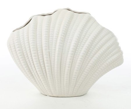 Vaso Decorativo Pearl Branco Fosco | Westwing