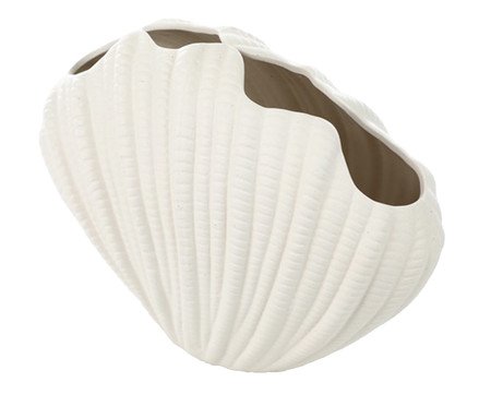 Vaso Decorativo Pearl Branco Fosco | Westwing