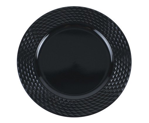 Sousplat Moon Preto, black | WestwingNow
