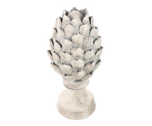 Adorno Decorativo Pine Médio, Off White | WestwingNow