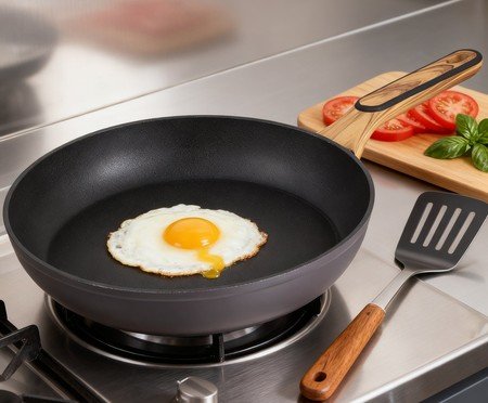 Frigideira Tris Preta 24 cm | Westwing