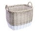 Cesto Junco Natural e Branco, grey | WestwingNow