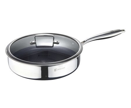 Frigideira em Aço Inox Begner - 28 cm | Westwing