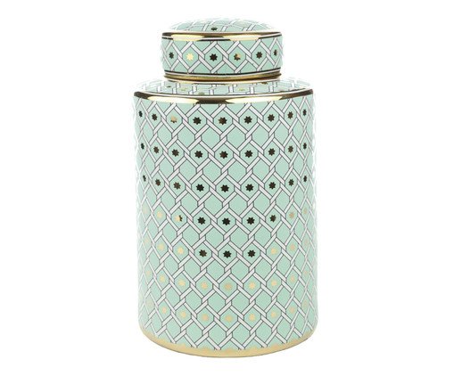 Potiche Decorativo Redondo Carrie Ii, green | WestwingNow