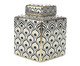 Potiche Decorativo Quadrado Delilah I, grey | WestwingNow
