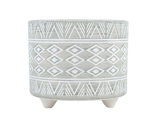 Cachepot Vani Verde Pequeno, green | WestwingNow