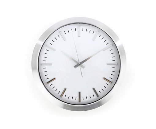 Relógio de Parede Fani Prata, white | WestwingNow