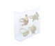 Jogo de Anéis para Guardanapo Mar Branco e Dourado, white | WestwingNow