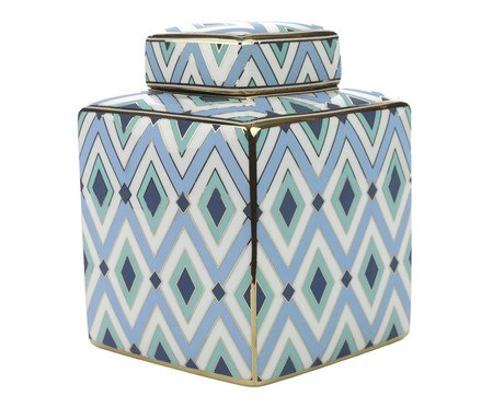 Potiche Decorativo Quadrado Marry I | Westwing