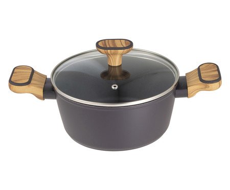 Caçarola em Alumínio Rina Preta - 20 cm | Westwing