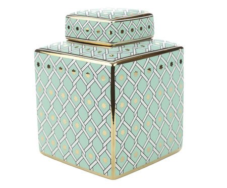 Potiche Decorativo Quadrado Carrie I | Westwing