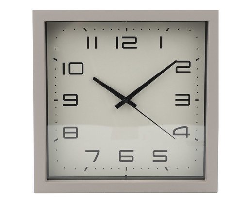 Relógio de Parede Square Bege, beige | WestwingNow