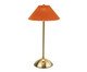 Luminária de Mesa Pliss Dourado e Laranja, gold | WestwingNow
