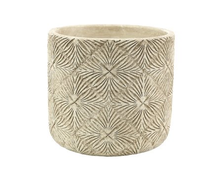 Cachepot Lily Cinza Pequeno | Westwing
