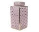 Potiche Decorativo Quadrado Holly Ii, pink | WestwingNow