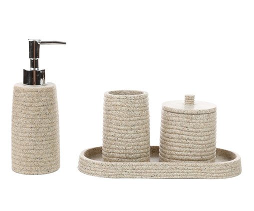 Jogo para Bancada Seed, beige | WestwingNow