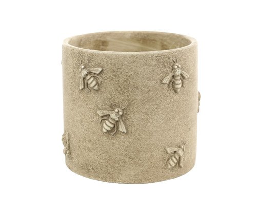 Cachepot Bees Marrom Médio, brown | WestwingNow
