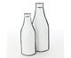 Jogo de Vaso Estampa 2D Garrafa, white | WestwingNow
