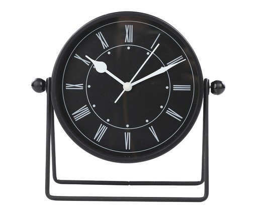 Relógio de Mesa Linx Preto, black | WestwingNow