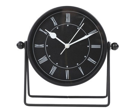 Relógio de Mesa Linx Preto | Westwing