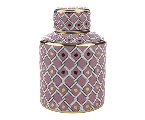 Potiche Decorativo Redondo Holly Iii, pink | WestwingNow