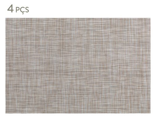 Jogo de Lugar Americano Tex Marrom, brown | WestwingNow