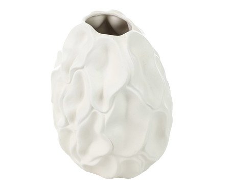 Vaso Decorativo Chase Branco Fosco | Westwing