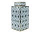 Potiche Decorativo Quadrado Marry Ii, blue | WestwingNow